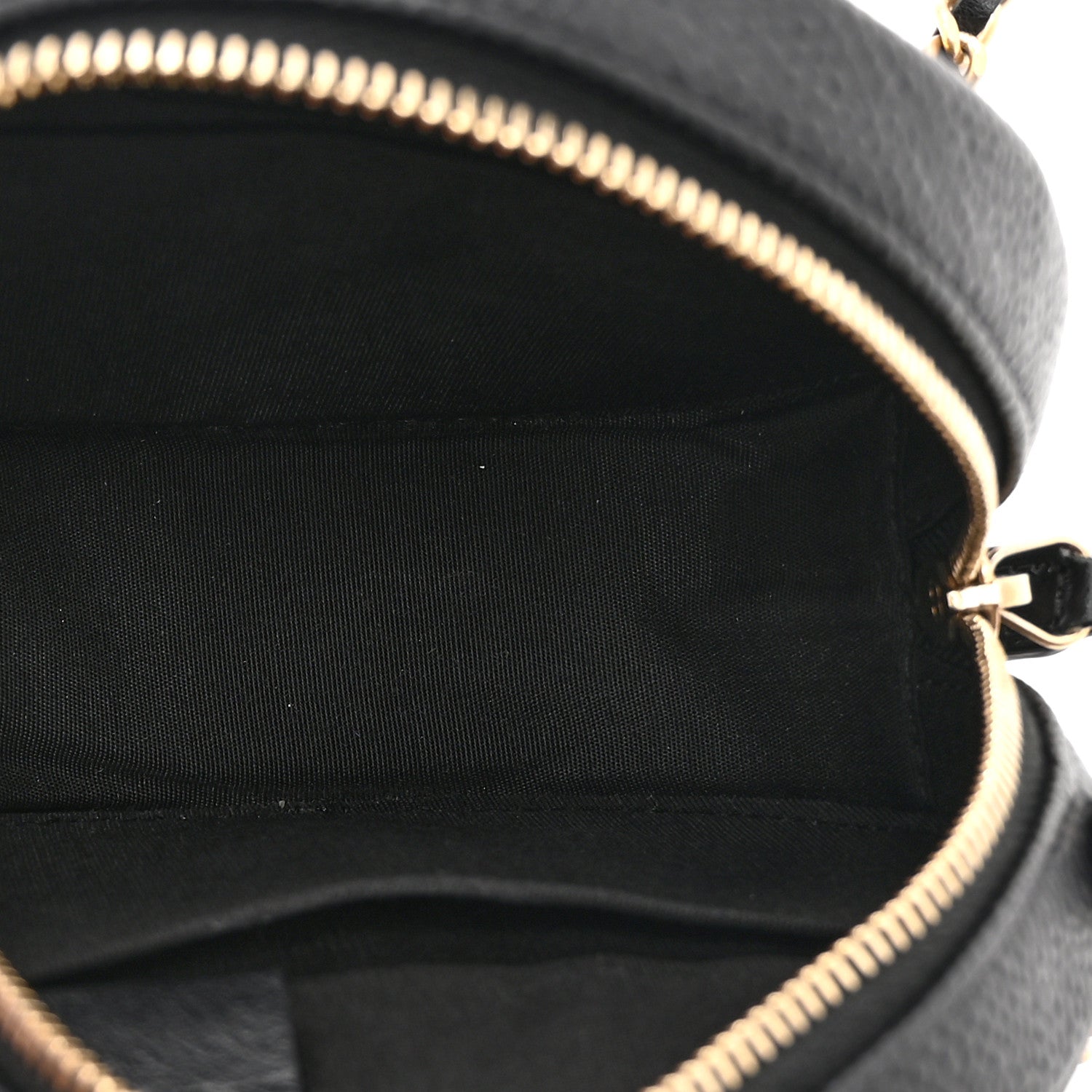 Chanel Caviar Quilted Round Filigree Crossbody Black 5 of 10