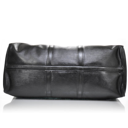 Louis Vuitton Epi Keepall 50 Black 5 of 9