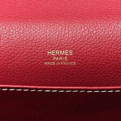 Hermes Evercolor Sac Roulis 23 Rouge Grenat 6 of 9