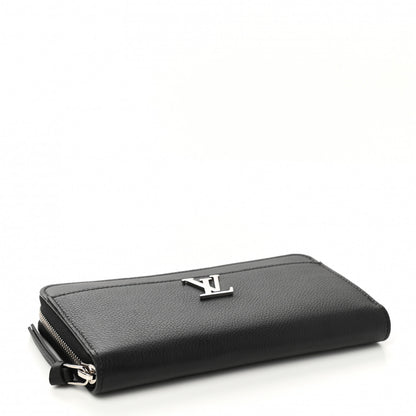 Louis Vuitton Calfskin Zippy Lockme Wallet Black 4 of 8
