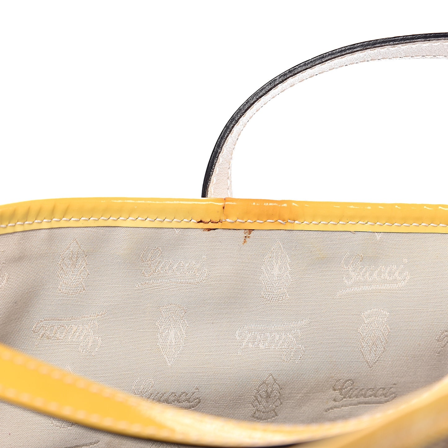 Monogram Web Medium Jolie Tote Yellow