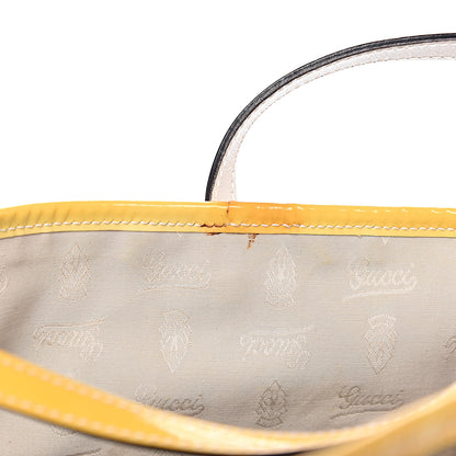 Gucci Monogram Web Medium Jolie Tote Yellow 9 of 14