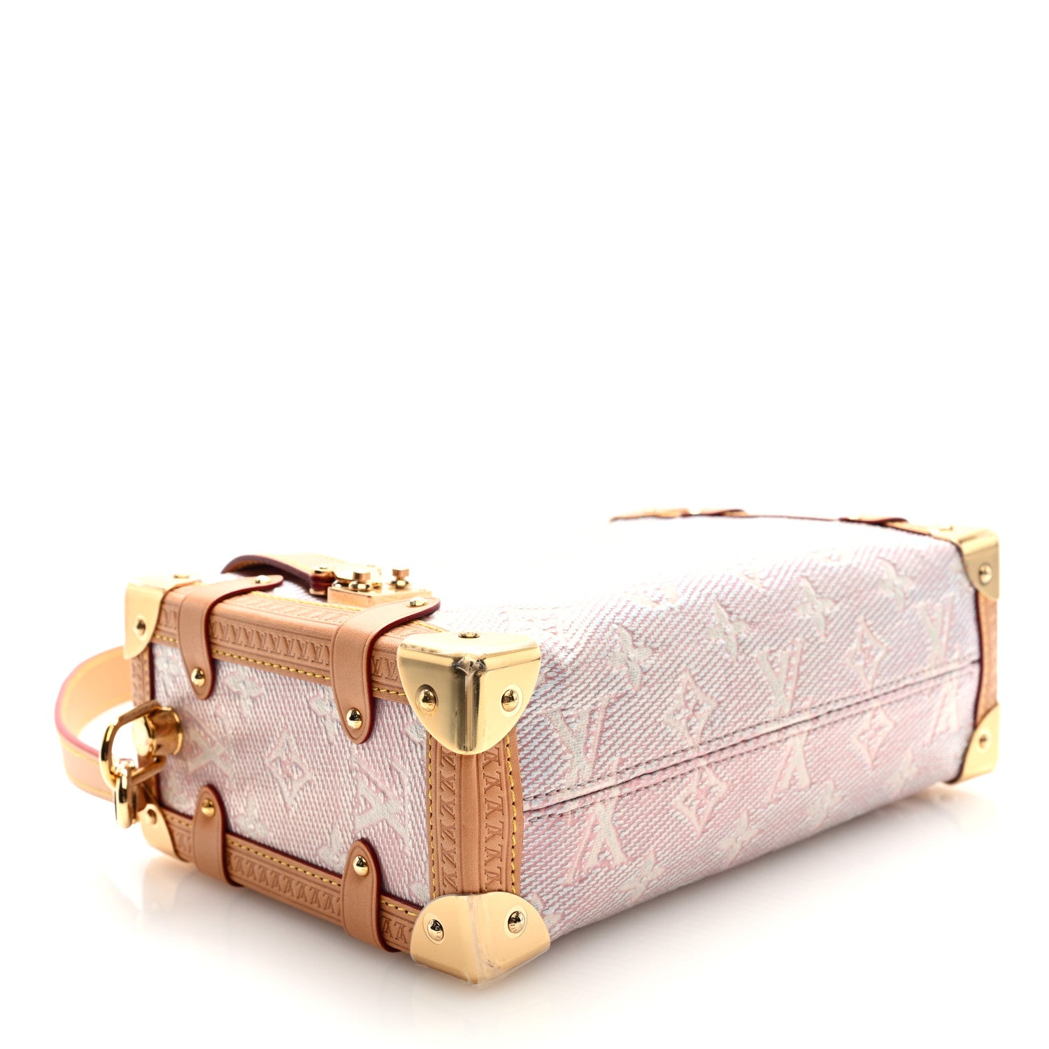 Louis Vuitton Monoglam Side Trunk Rose 4 of 9