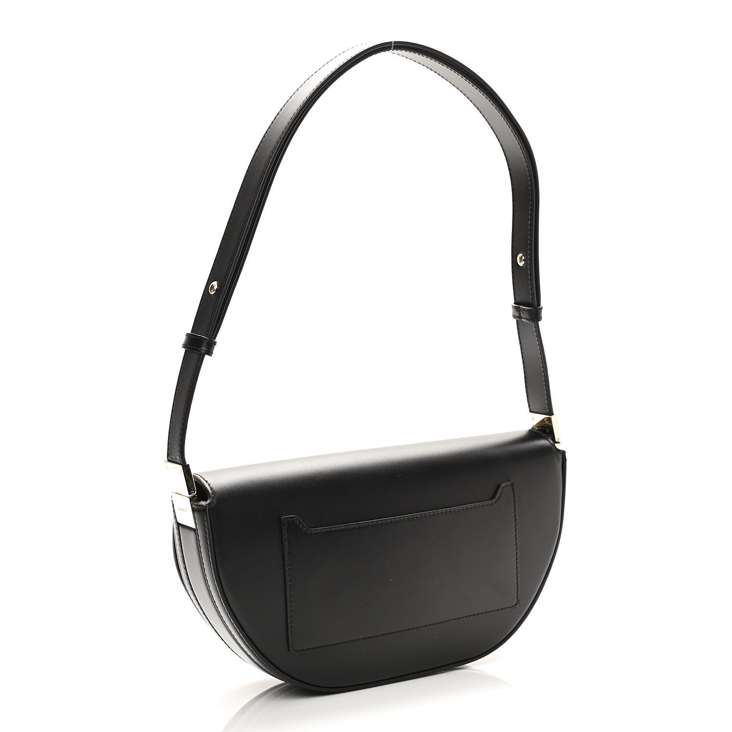 Burberry Calfskin Small Olympia Shoulder Bag Black 3 of 10