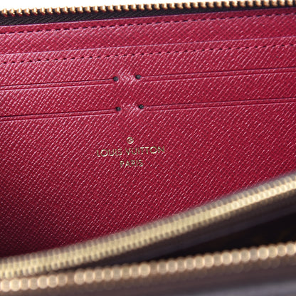 Louis Vuitton Monogram Clemence Wallet Fuchsia 5 of 6