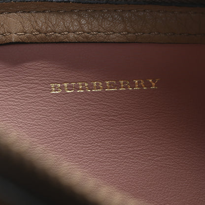 Burberry Grained Calfskin EKD The Barrel Bag Light Camel 6 of 10