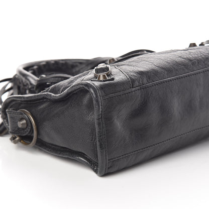 Balenciaga Agneau Classic Hardware Mini City Black 8 of 10