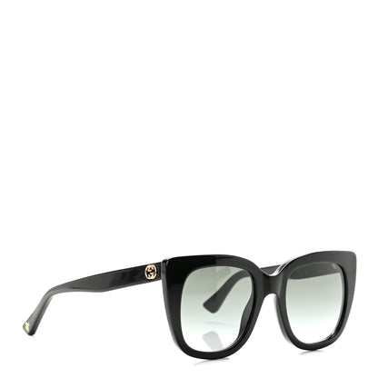 Gucci Acetate Cat Eye GG0163/S Sunglasses Black 3 of 8