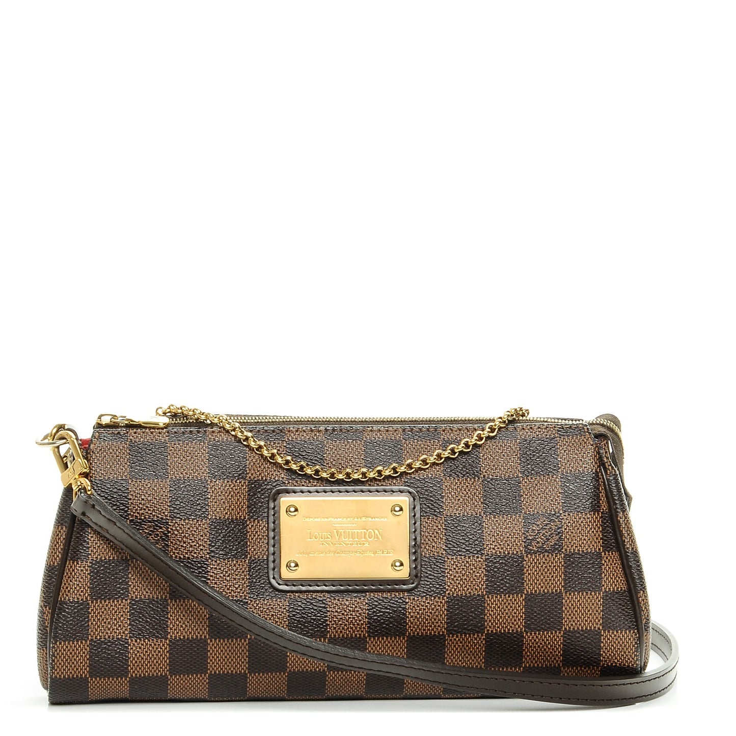 Damier Ebene Eva Clutch