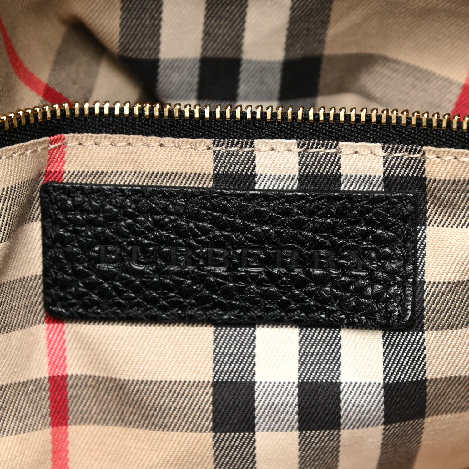 Burberry London Grainy Calfskin Medium Baynard Tote Black 6 of 19