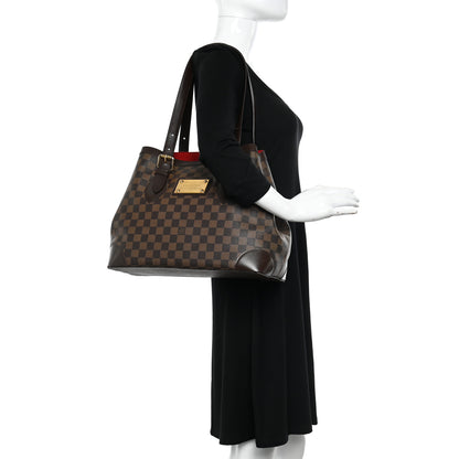 Louis Vuitton Damier Ebene Hampstead MM 2 of 11