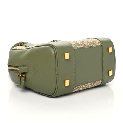 Loewe Jacquard Anagram Calfskin Amazona 19 Avocado Green 4 of 8