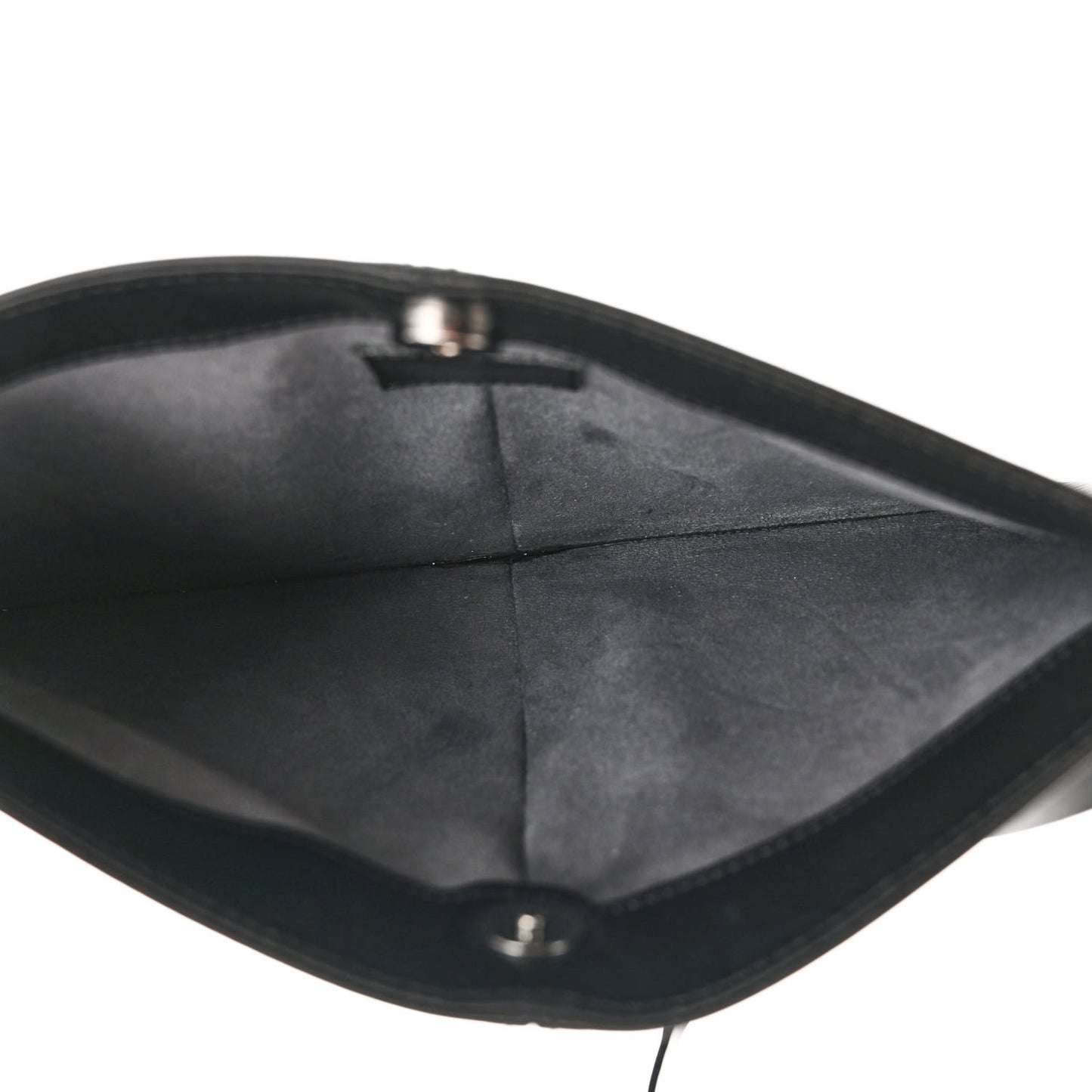 Epi Demi Lune Pochette Black