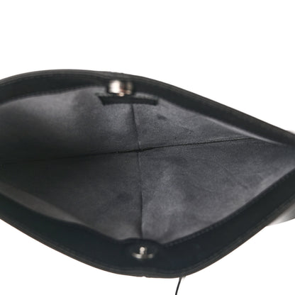 Louis Vuitton Epi Demi Lune Pochette Black 5 of 9