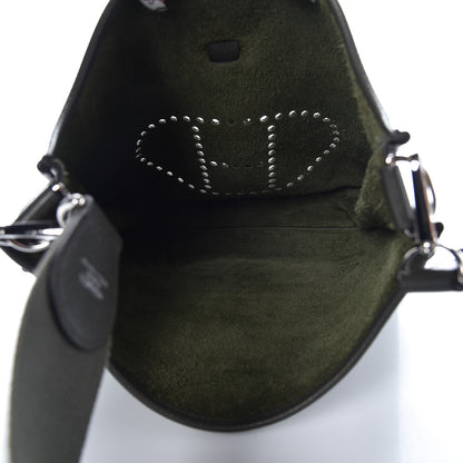 Hermes Taurillon Clemence Evelyne III GM Vert De Gris 5 of 8