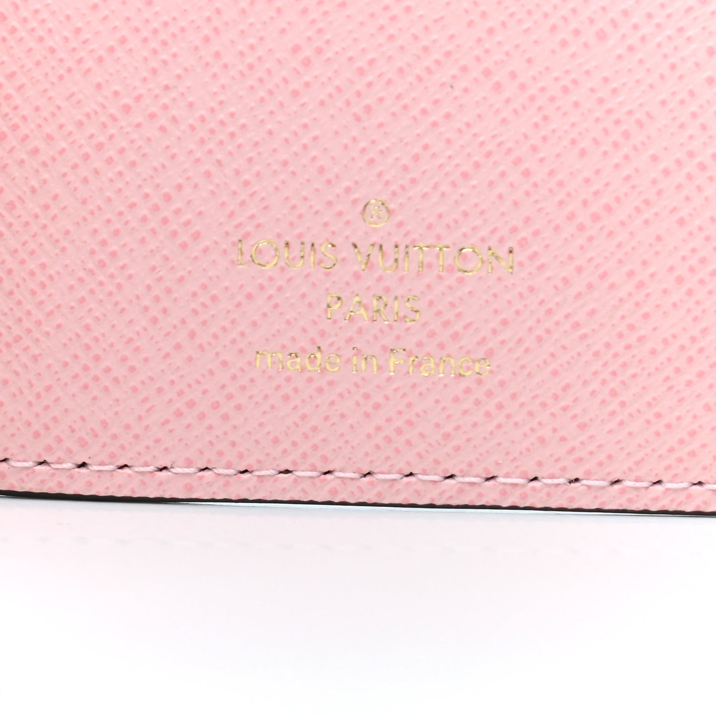 Damier Ebene Victorine Wallet Rose Ballerine