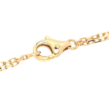 Cartier 18K Yellow Gold 2 Diamond LOVE Necklace 4 of 6