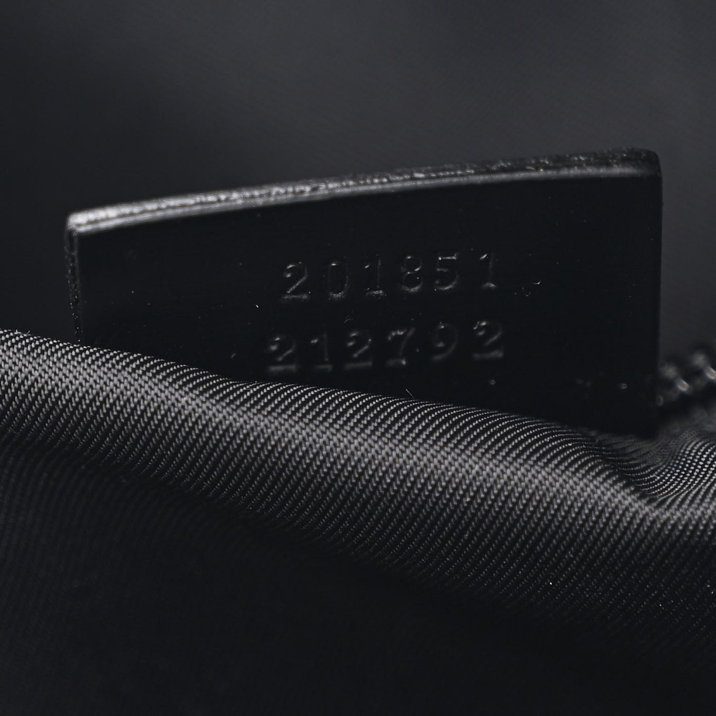 Coated Canvas Interlocking G Briefcase Black