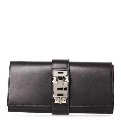 Hermes Box Medor 23 Clutch Chocolate 1 of 13