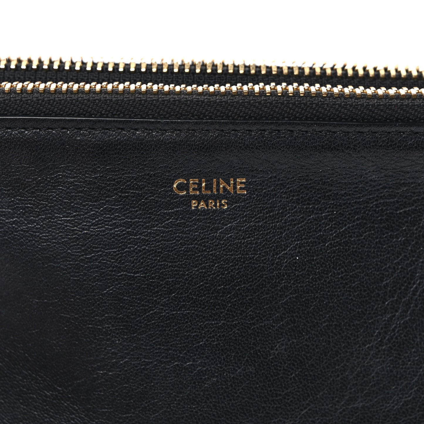 Lambskin Small Trio Crossbody Bag Black
