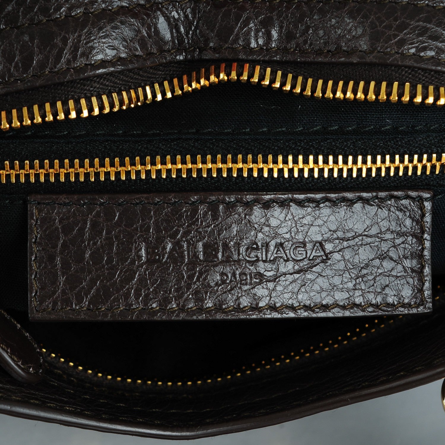 Balenciaga Agneau Giant 12 Gold Hardware Mini City Charbon 6 of 7