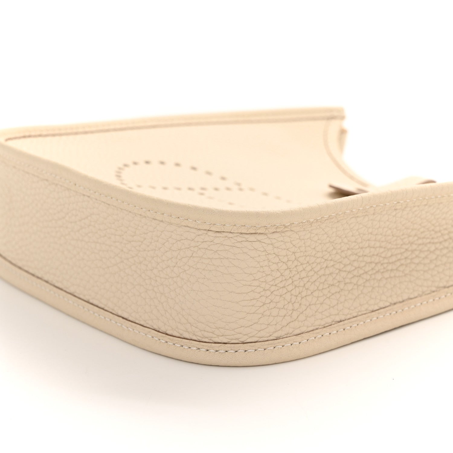 Hermes Taurillon Clemence Evelyne TPM Craie 9 of 10