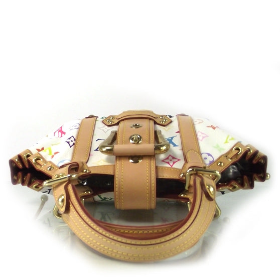 Monogram Multicolor Theda GM White