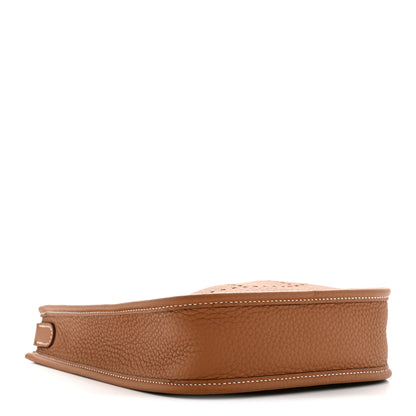 Hermes Taurillon Clemence Evelyne TPM Gold 3 of 10