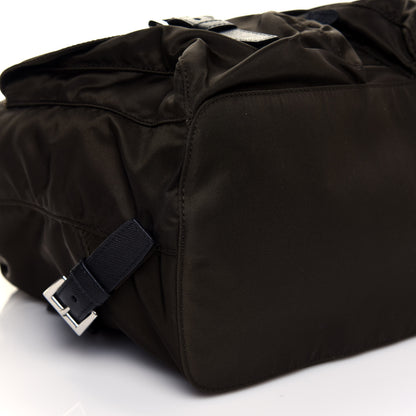 Prada Tessuto Nylon Saffiano Vela Medium Backpack Mimetico 8 of 12