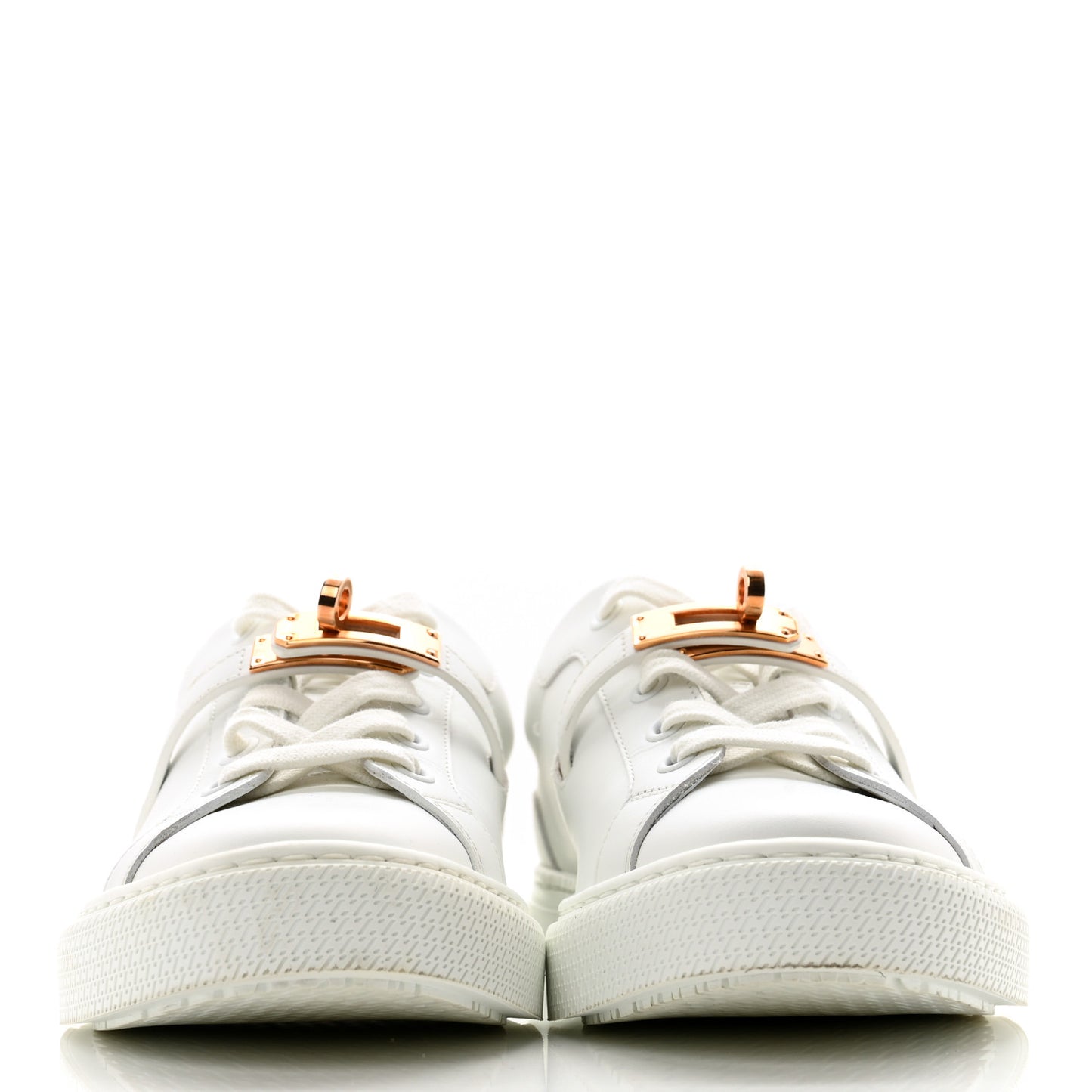 Calfskin Day Sneakers 36 White