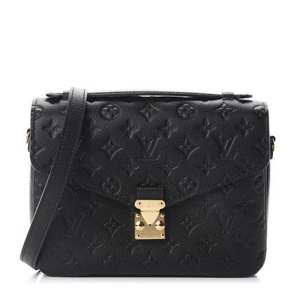 Louis Vuitton Empreinte Pochette Metis Black 1 of 11