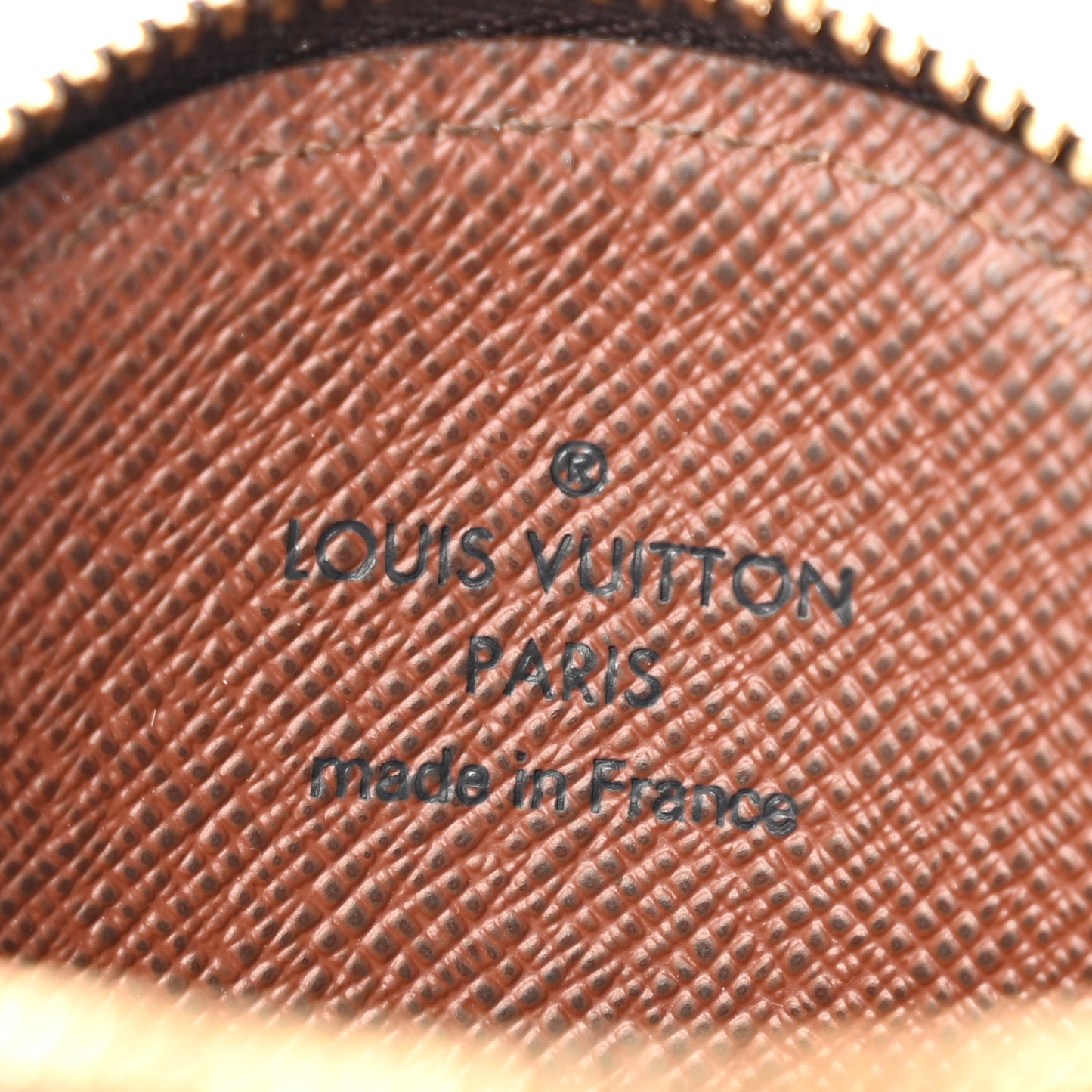Monogram Round Coin Purse