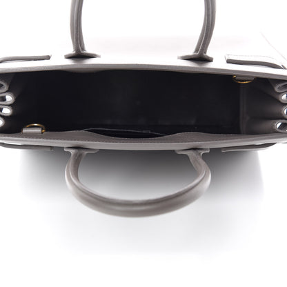 Saint Laurent Grained Calfskin Baby Sac de Jour Fog 5 of 13