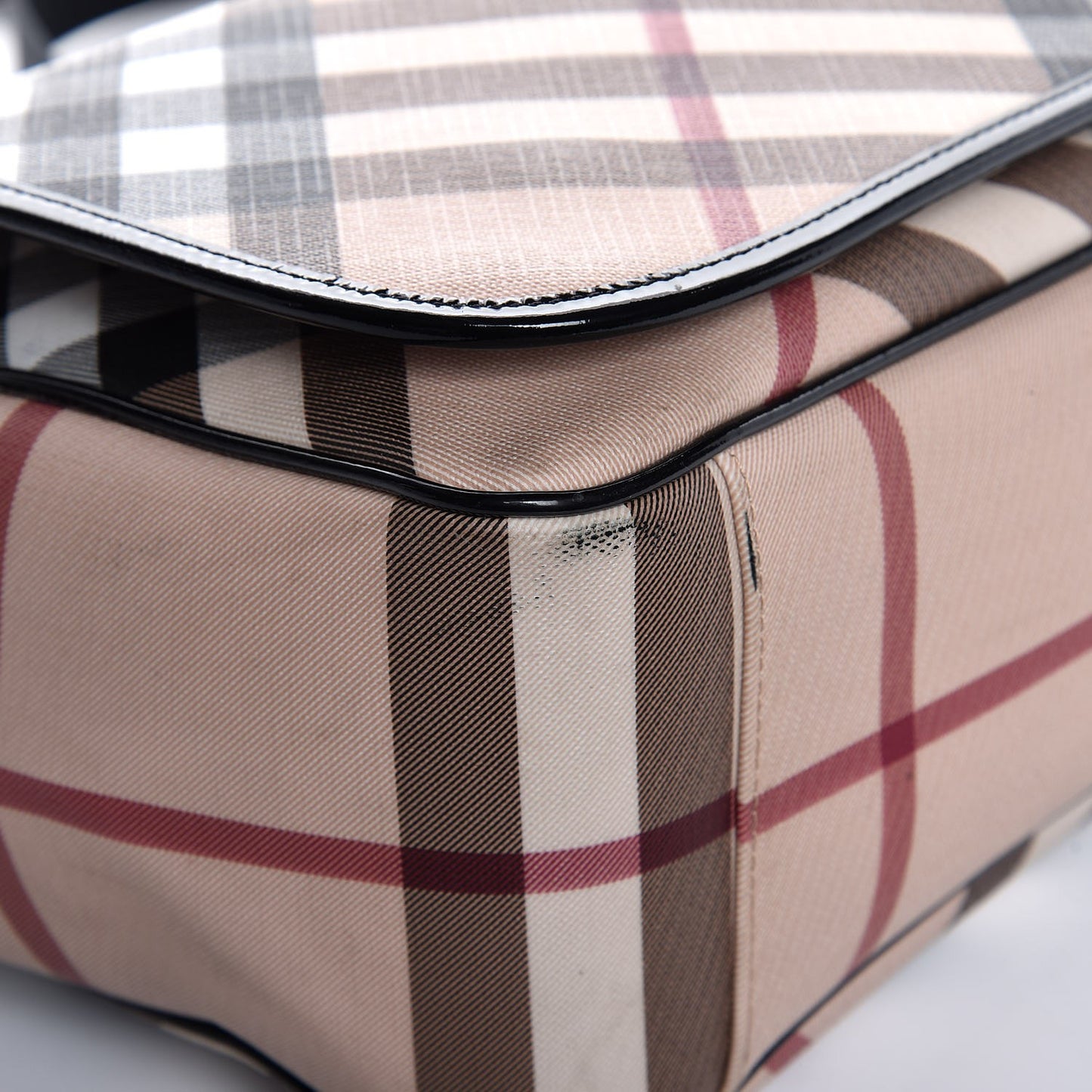 Nova Check Diaper Messenger Bag