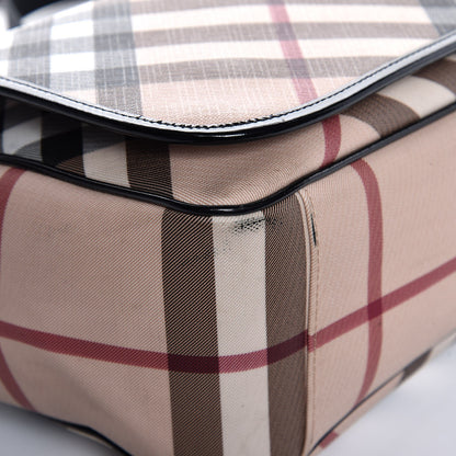 Burberry Nova Check Diaper Messenger Bag 8 of 13