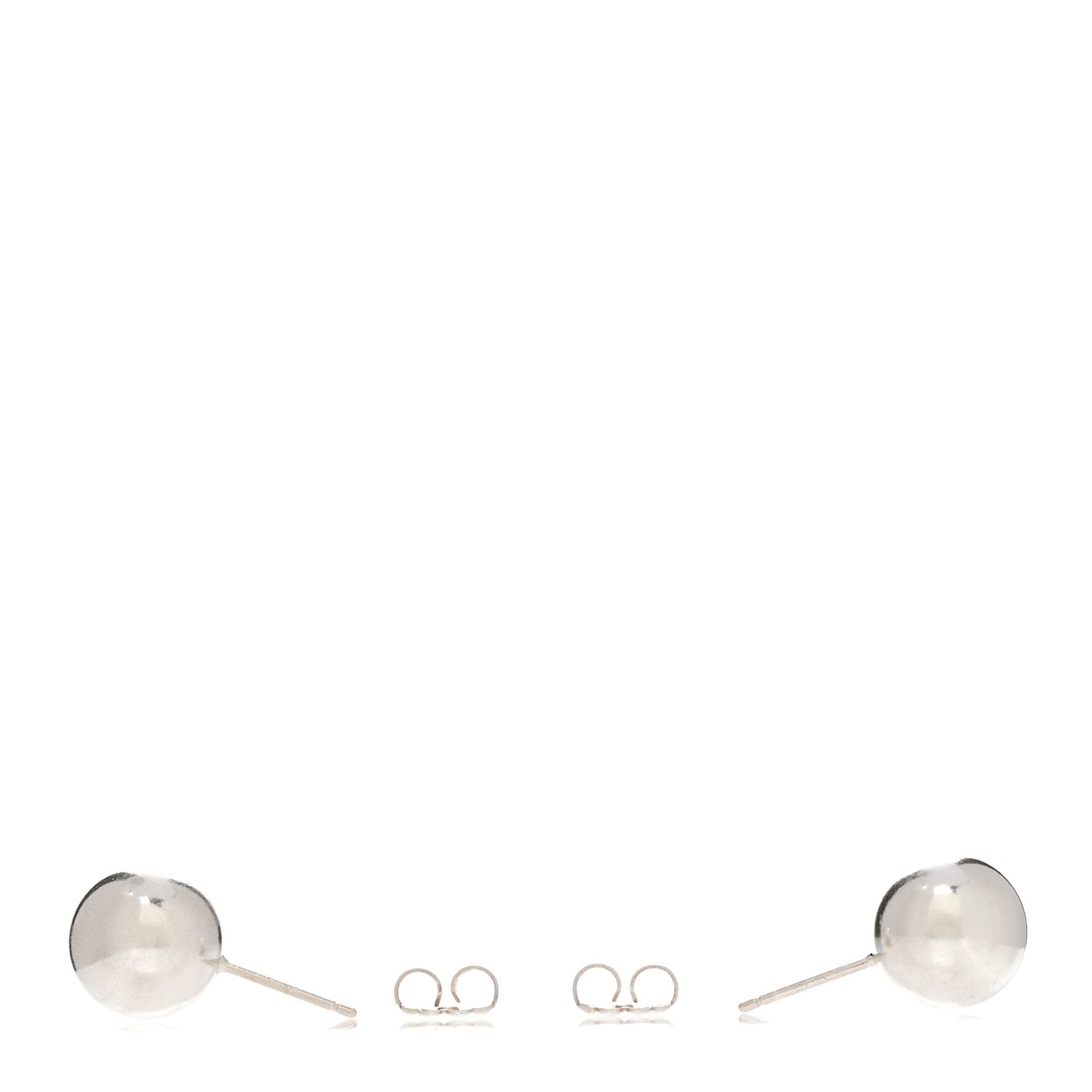 Sterling Silver 10mm HardWear Ball Earrings