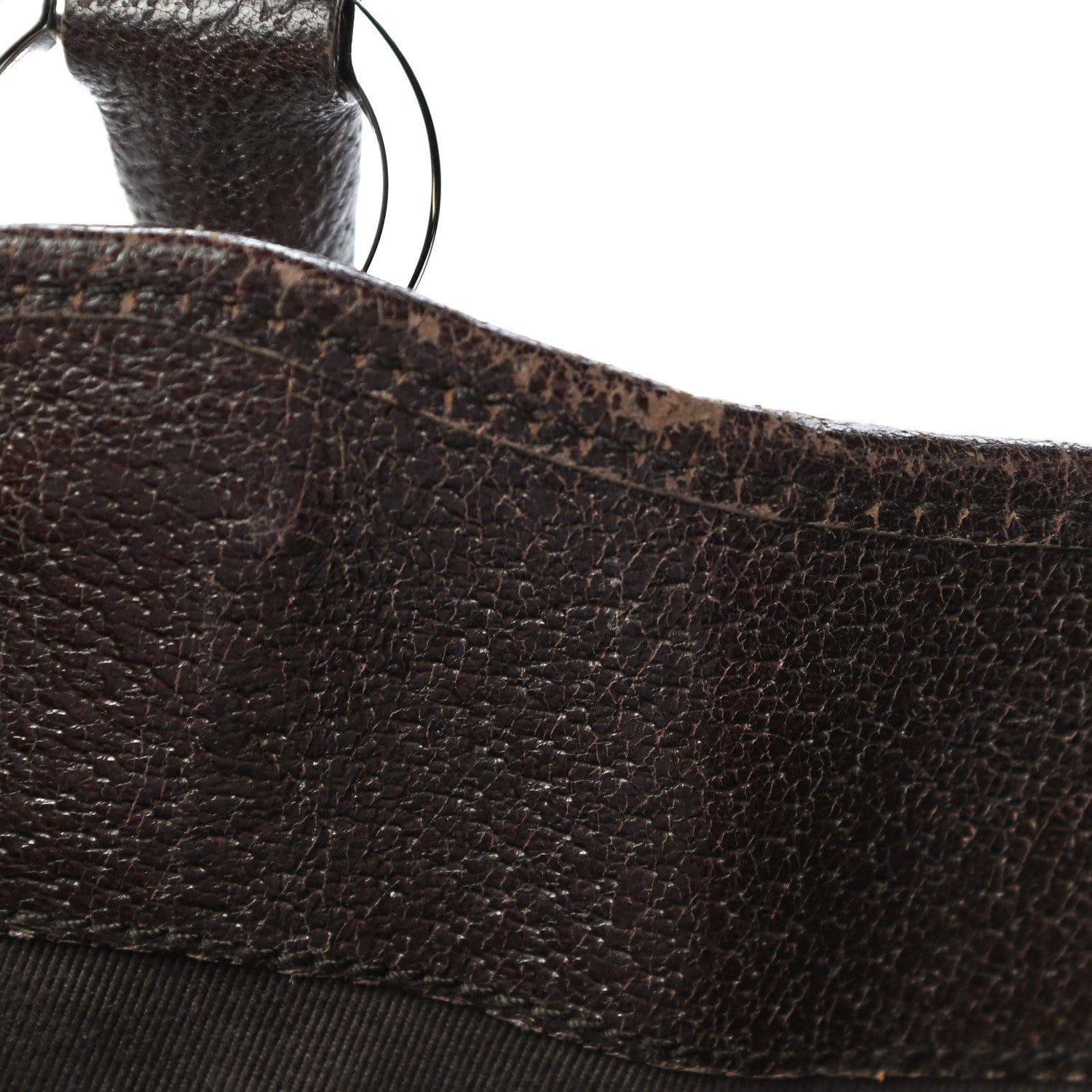 Gucci Monogram Signature Tote Dark Brown 25 of 41