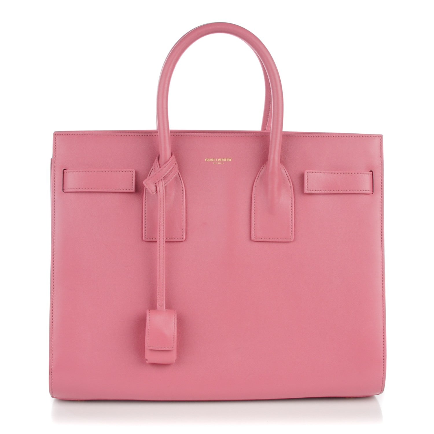 Saint Laurent Calfskin Small Sac De Jour Dark Rose 1 of 7