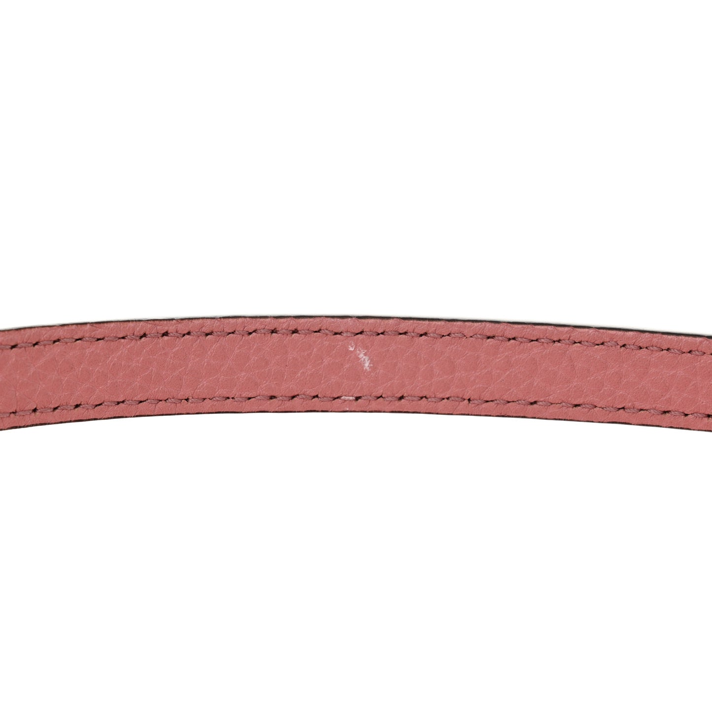 Cellarius Calfskin Medium Bamboo Daily Flap Shoulder Bag Carmine Rose