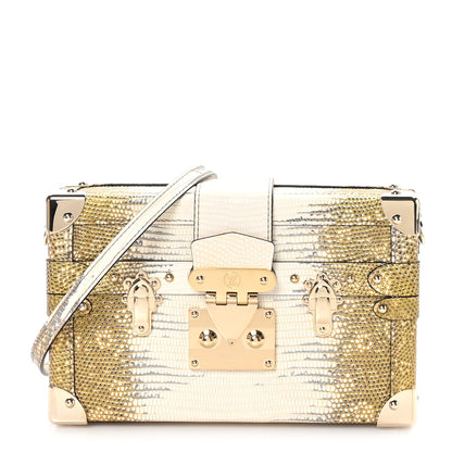Louis Vuitton Lizard Petite Malle Vegetal Luxe 1 of 9