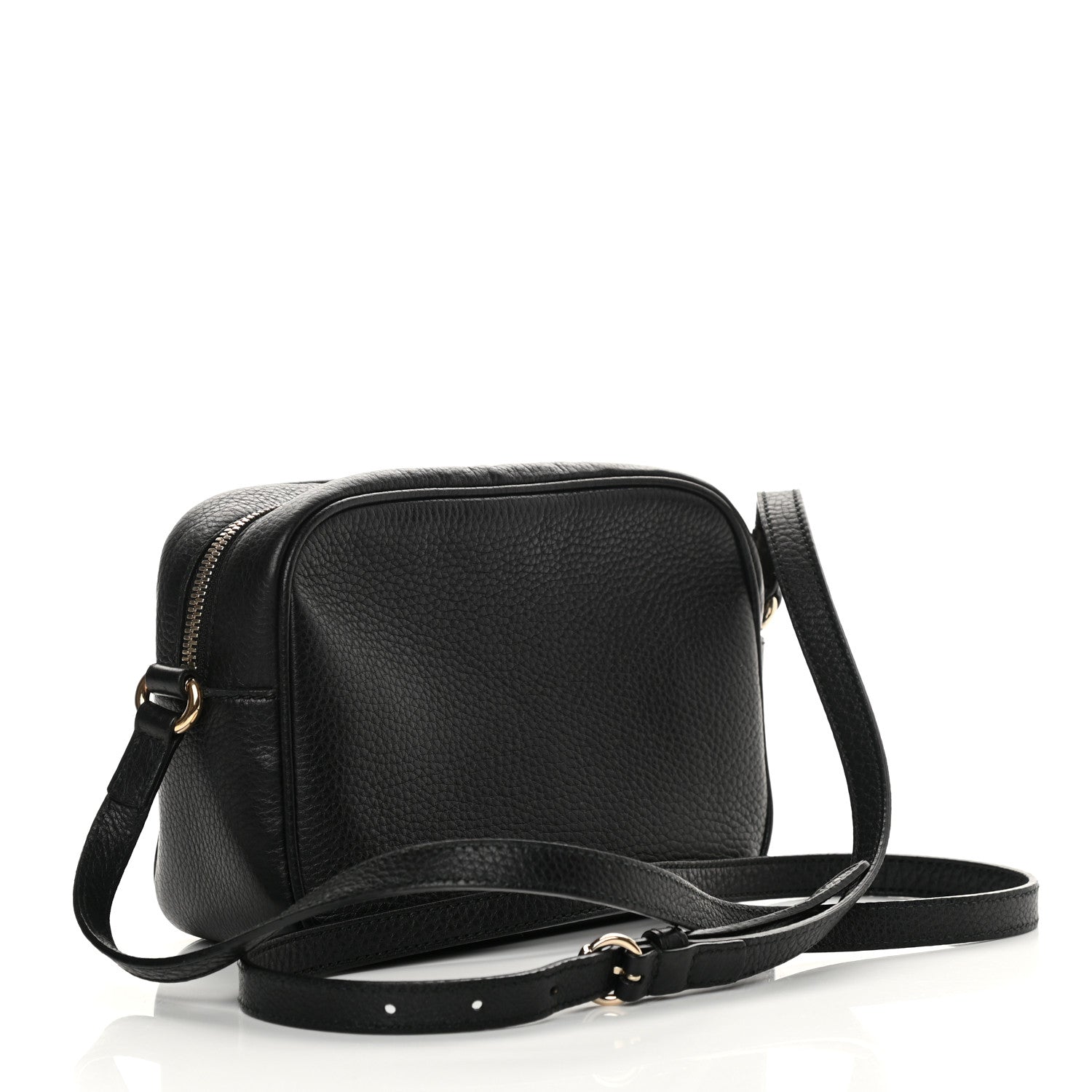 Gucci Pebbled Calfskin Small Soho Disco Bag Black 3 of 15