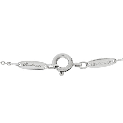 Tiffany Sterling Silver Elsa Peretti Infinity Cross Pendant Necklace 4 of 4