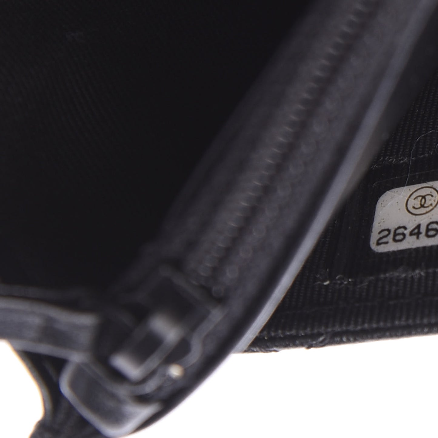 Aged Calfskin Quilted Reissue Wallet On Chain WOC So Black