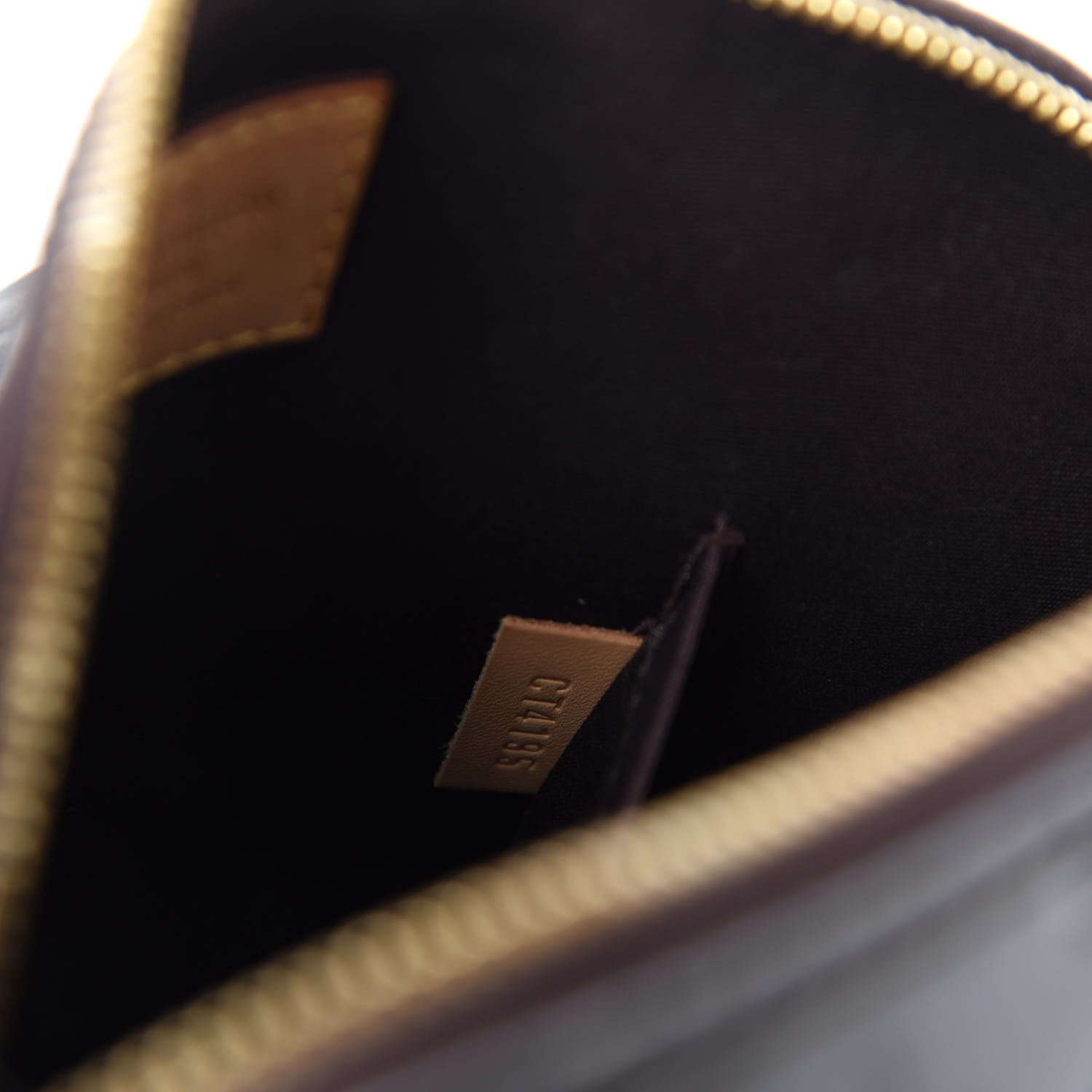 Louis Vuitton Vernis Alma BB Amarante 9 of 10