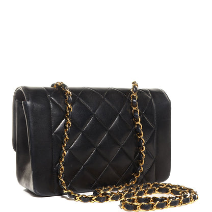 Chanel Lambskin Quilted Small Single Flap Bag Black 3 of 8