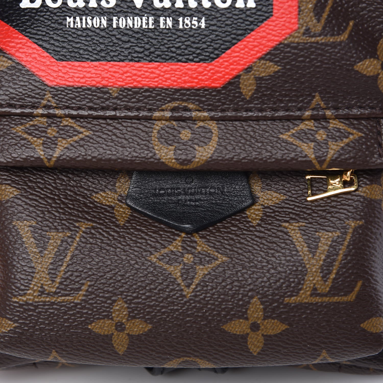 Louis Vuitton Monogram My World Tour Palm Springs Backpack Mini 8 of 13