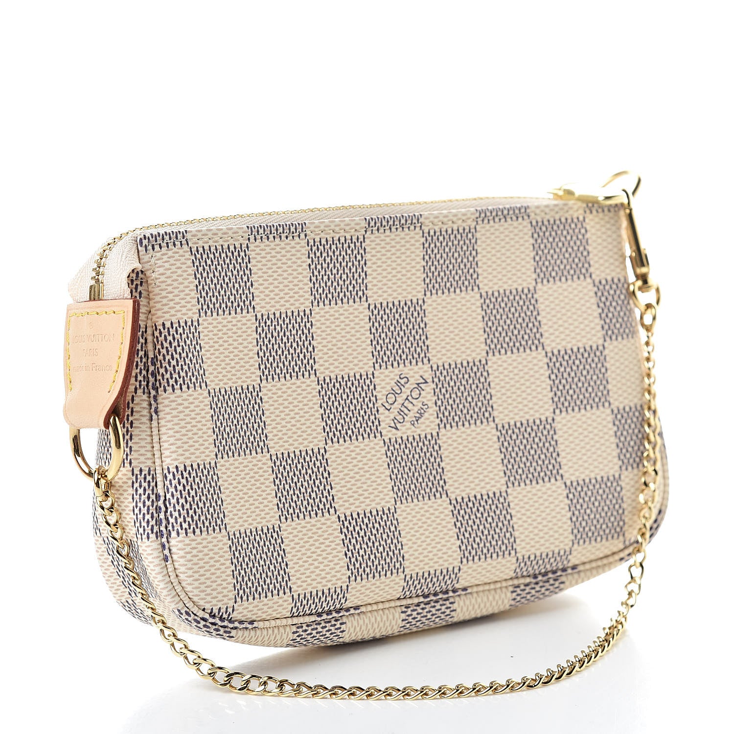 Louis Vuitton Damier Azur Mini Pochette Accessories 3 of 8