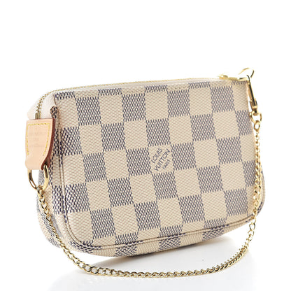 Louis Vuitton Damier Azur Mini Pochette Accessories 3 of 8