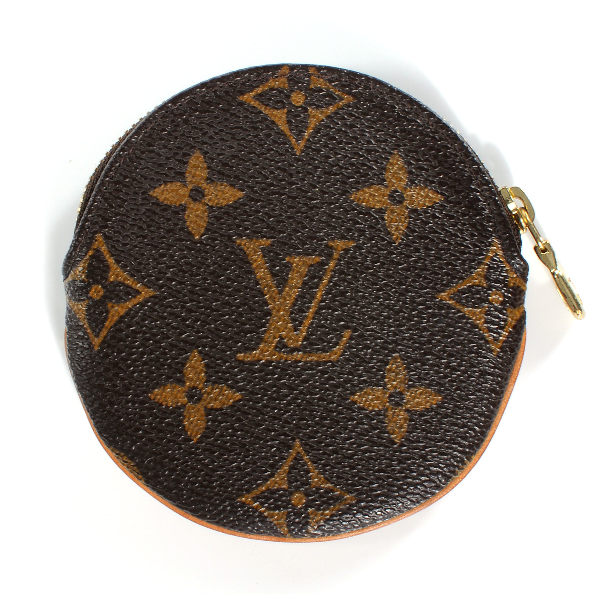 Louis Vuitton Monogram Porte-Monnaie Round Coin Purse 1 of 6