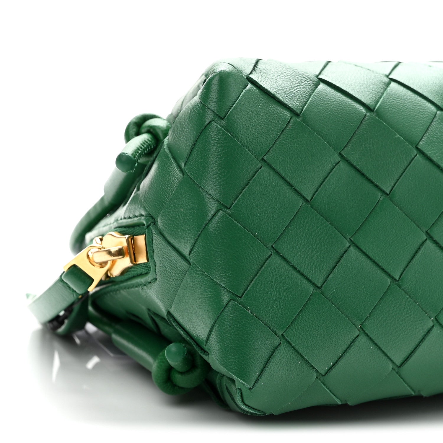 Bottega Veneta Nappa Intrecciato Concert Pouch Jungle 9 of 10